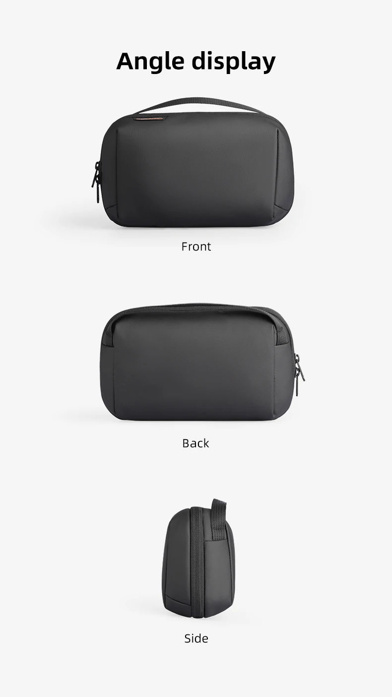 Travel Cable Bag Portable Digital Storage Pouch Waterproof Electronic Accessories Storage Bag Travel Tech Organizer