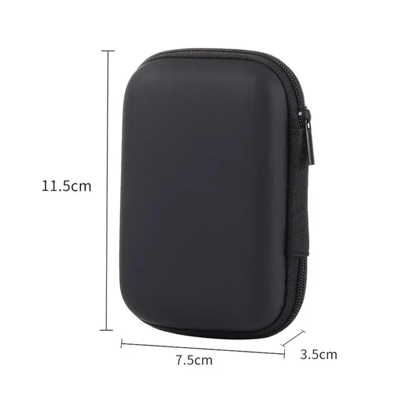 Travel Storage Bag Charging Case for Earphone Package Zipper Bag Portable Travel Cable Organizer Electronics Sundries Storage