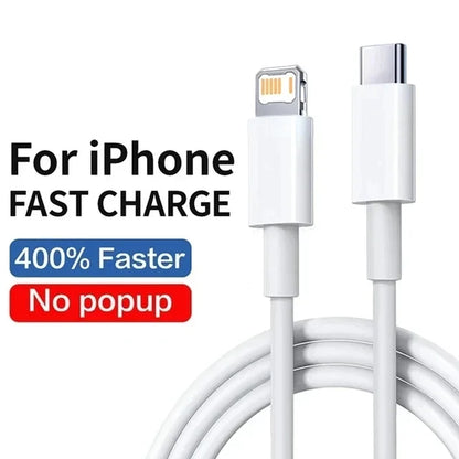 Original 20W PD USB Type C to Lighting Fast Charger Cable For Apple iPhone 14 13 12 11 Pro Max X XR 8 7 Plus iPad Data Sync Line