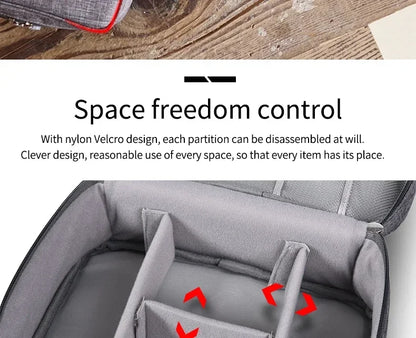 Cable Storage Bag Waterproof Digital Electronic Organizer Portable USB Data Line Charger Plug Storage Bag Travel Cable Organizer