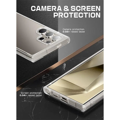 SUPCASE For Samsung Galaxy S24 Ultra Case 2024 Release UB Style Premium Hybrid Protective Bumper Case Clear Back Cover Case