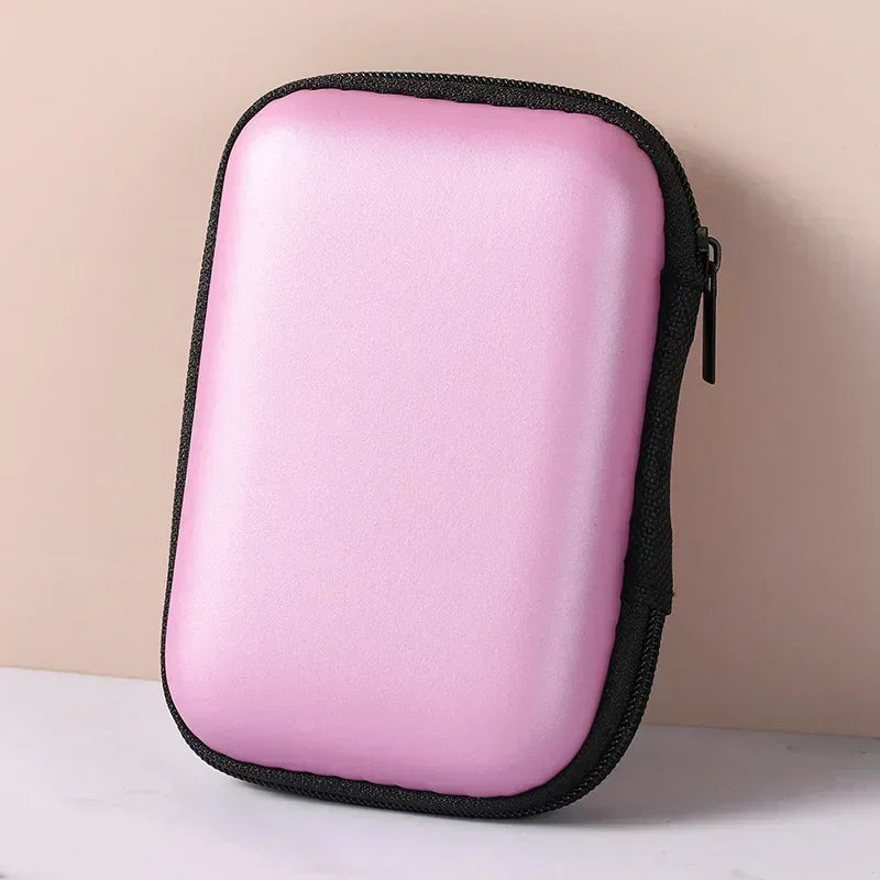 Travel Storage Bag Charging Case for Earphone Package Zipper Bag Portable Travel Cable Organizer Electronics Sundries Storage