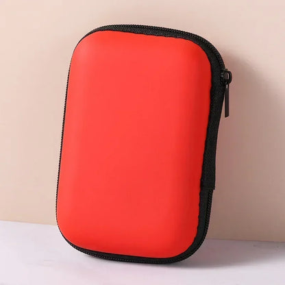 Travel Storage Bag Charging Case for Earphone Package Zipper Bag Portable Travel Cable Organizer Electronics Sundries Storage