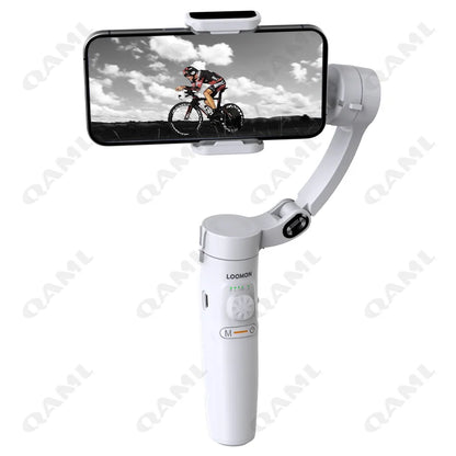 QAML M2 2024 New 360 Rotation Gimbal Stabilizer Selfie Stick Desktop tracking gimbal For Tiktok Smartphone live