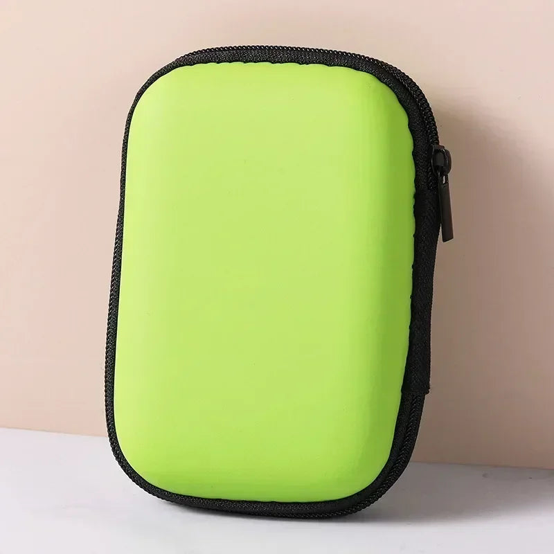 Travel Storage Bag Charging Case for Earphone Package Zipper Bag Portable Travel Cable Organizer Electronics Sundries Storage