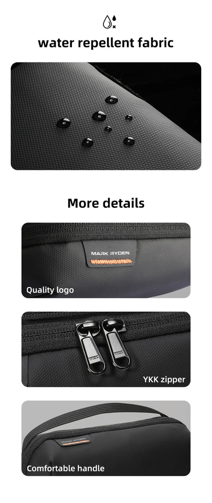 Travel Cable Bag Portable Digital Storage Pouch Waterproof Electronic Accessories Storage Bag Travel Tech Organizer